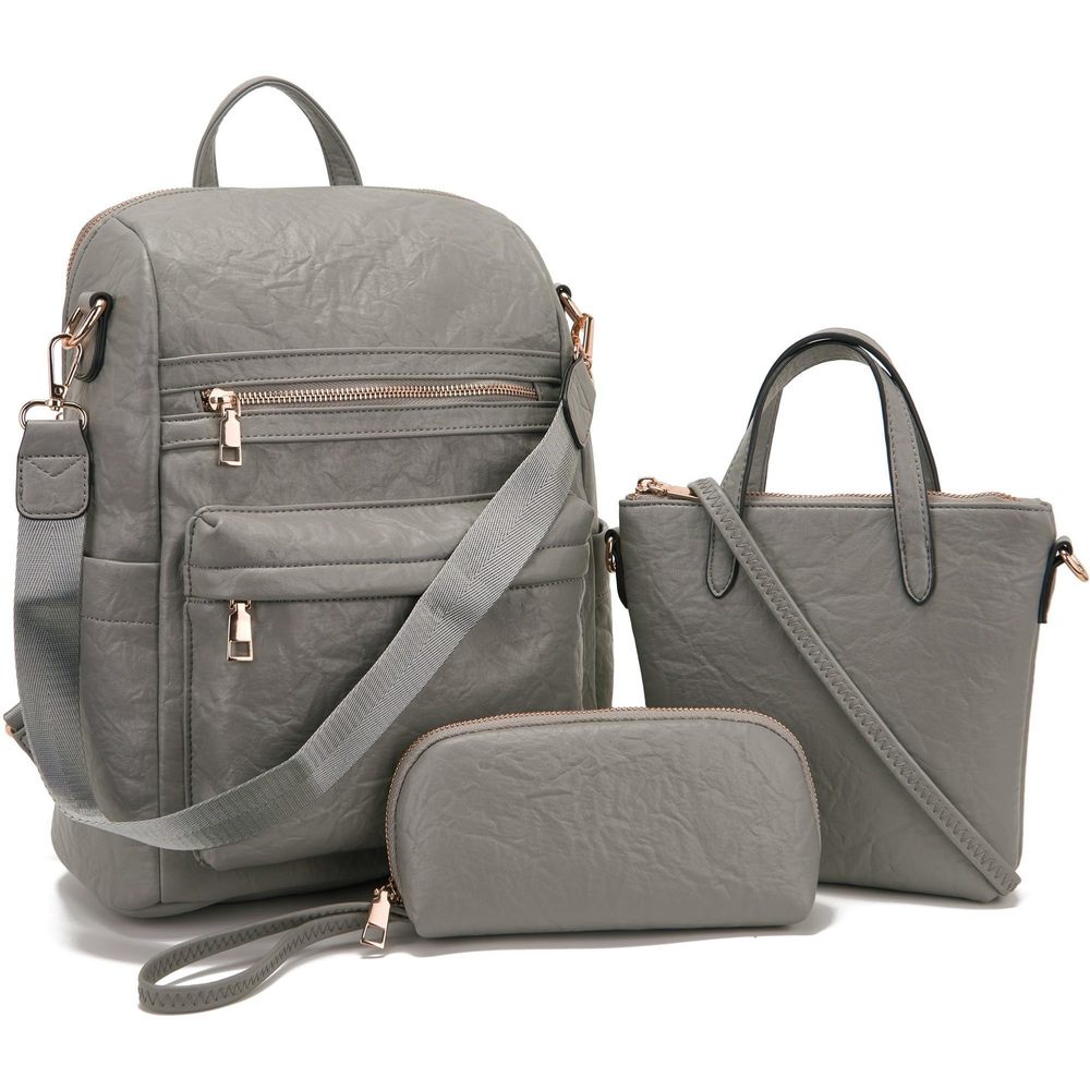 Medium Backpack Purse for Women Convertible Travel Soft Backpacks Ladies💖